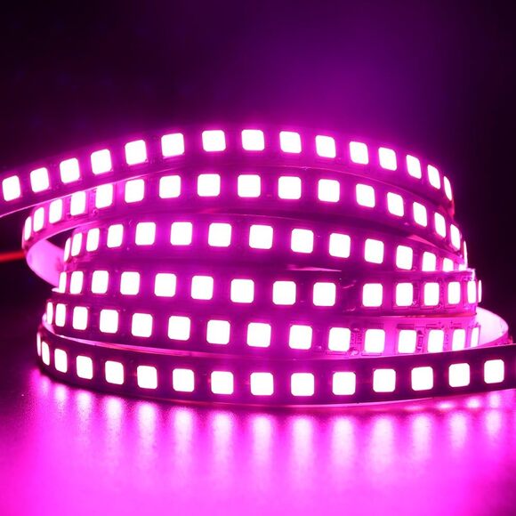 16.4ft LED Flexible Light Strip, 600 Units SMD 5054 LEDs(5050 Upgraded) Pink - Picture 4 of 5